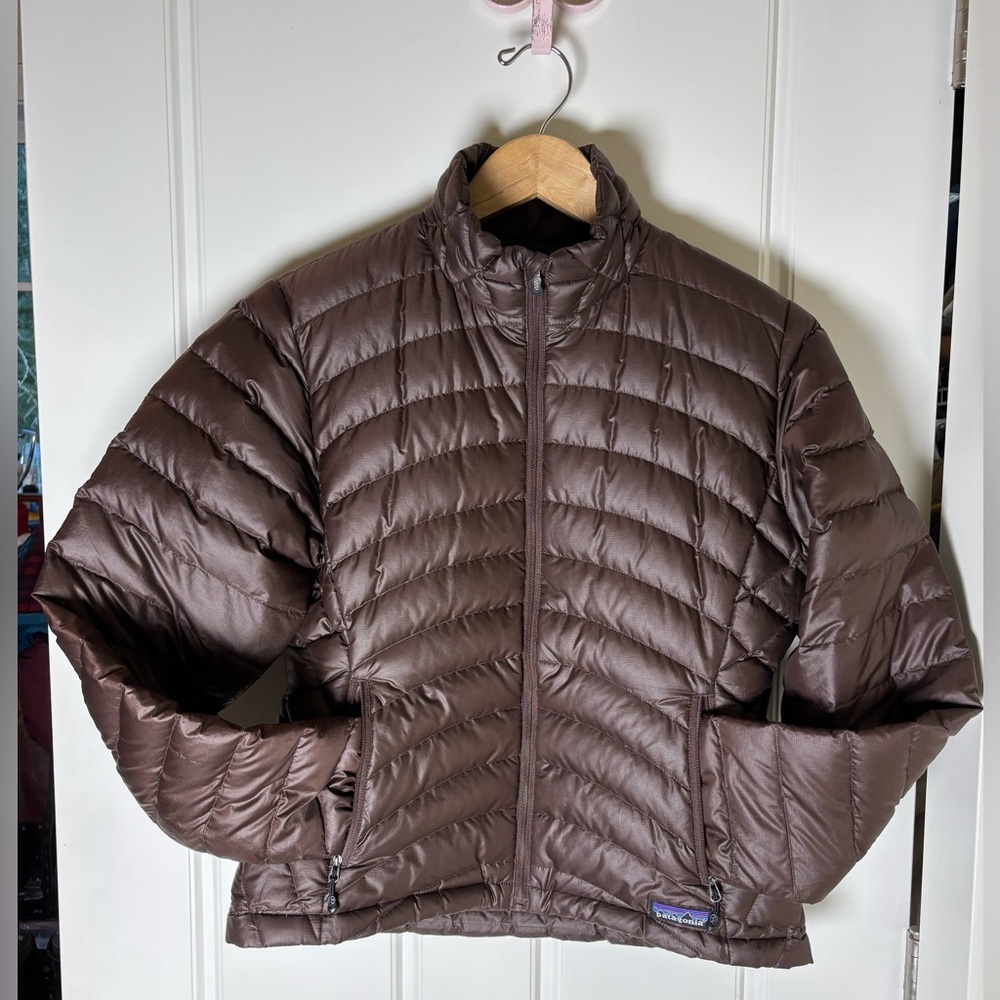 Patagonia Brown Down Puffer Jacket